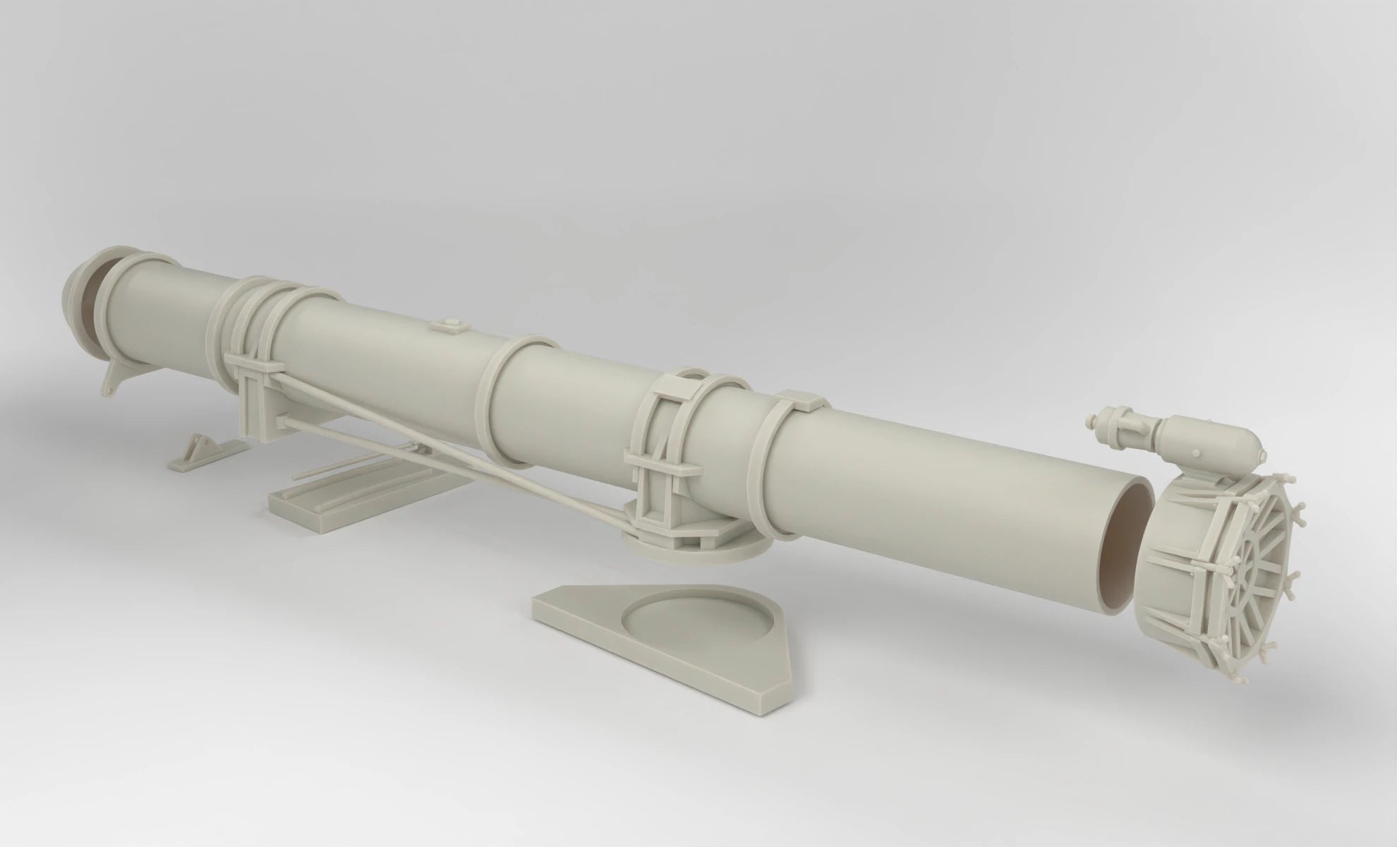 1/16 US PT Boat 109 Torpedo Tube Starboard Kit Protosoon