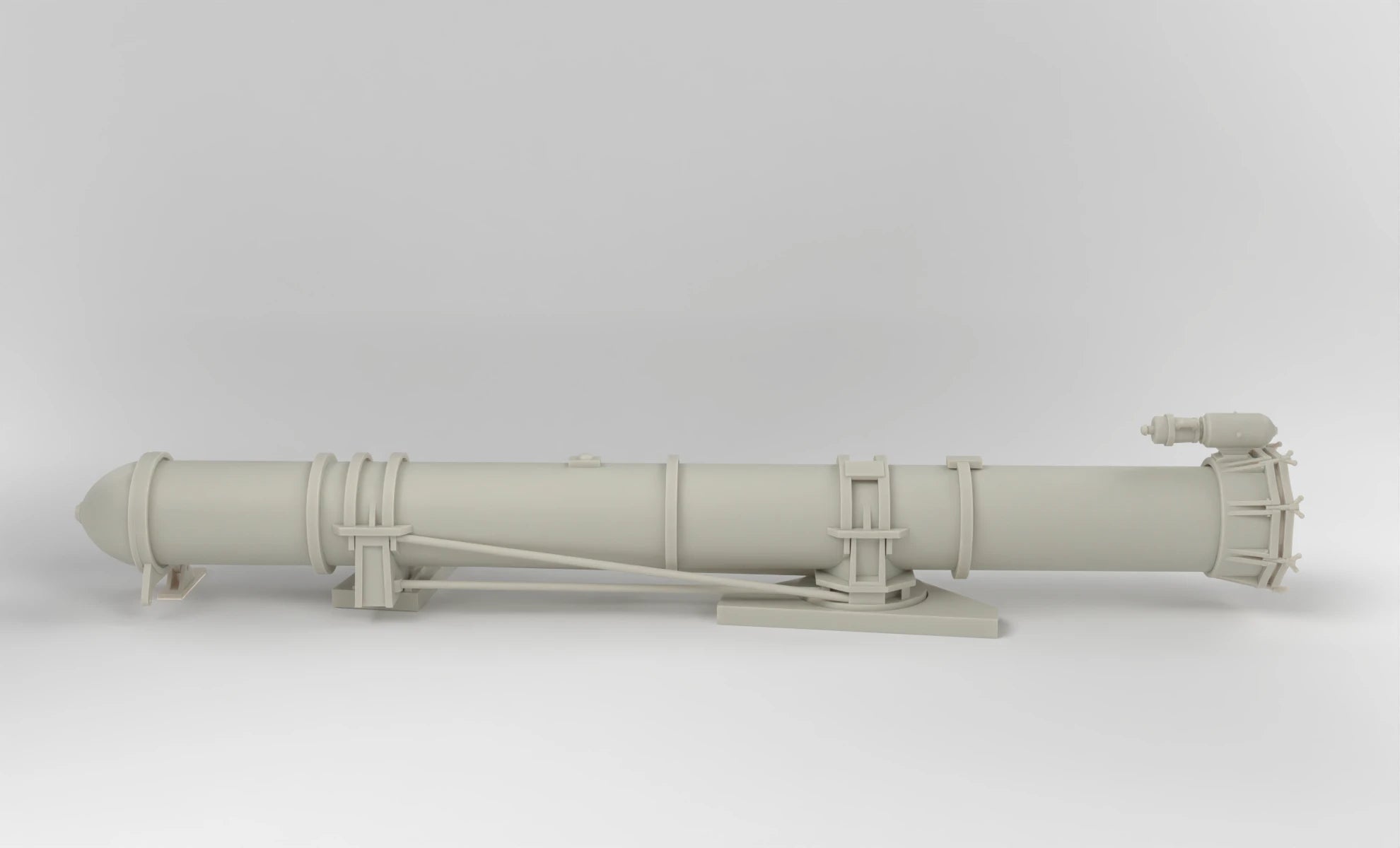 1/16 US PT Boat 109 Torpedo Tube Starboard Kit Protosoon