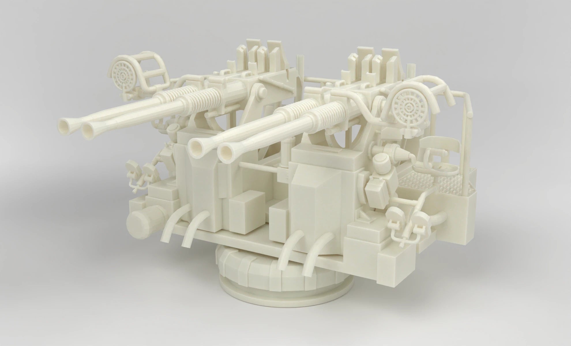 1/16 USN 40mm Quad Bofors v1 3dspro – alternate view