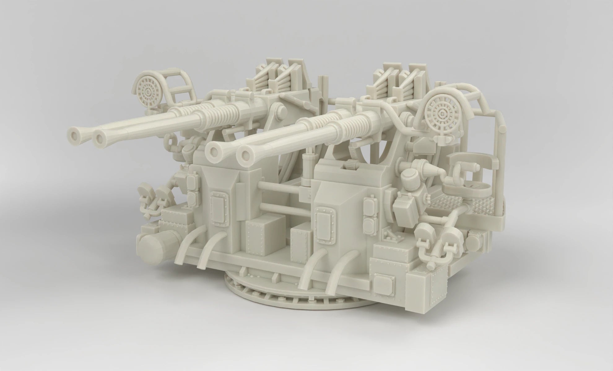 1/16 USN 40mm Quad Bofors v2 3dspro – alternate view
