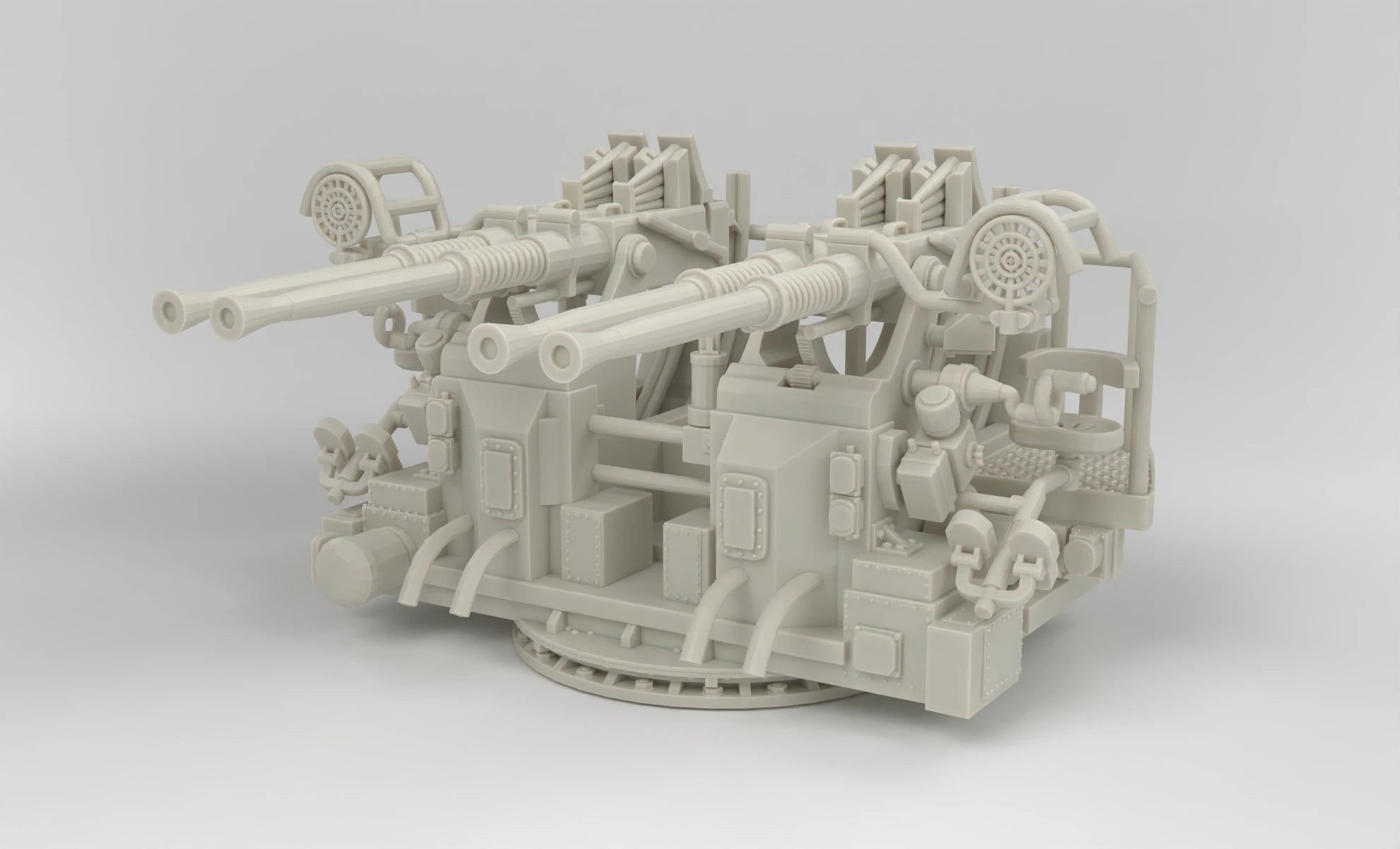 1/16 USN 40mm Quad Bofors v2 3dspro