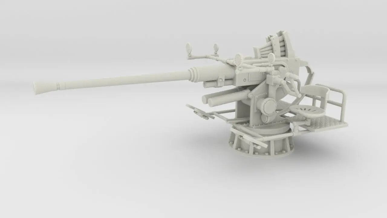 1/16 USN 40mm Single Bofors - distefan 3d print