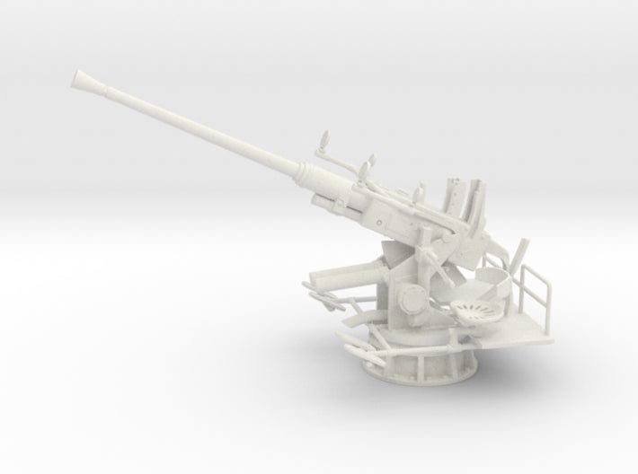 1/16 USN 40mm single bofors (elevated) - distefan 3d print