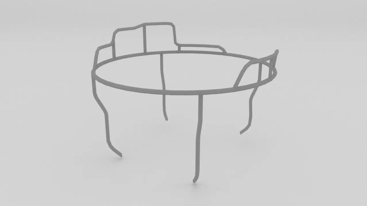 1/16 USN PT Boat 109 Aft Turret Railing - distefan 3d print