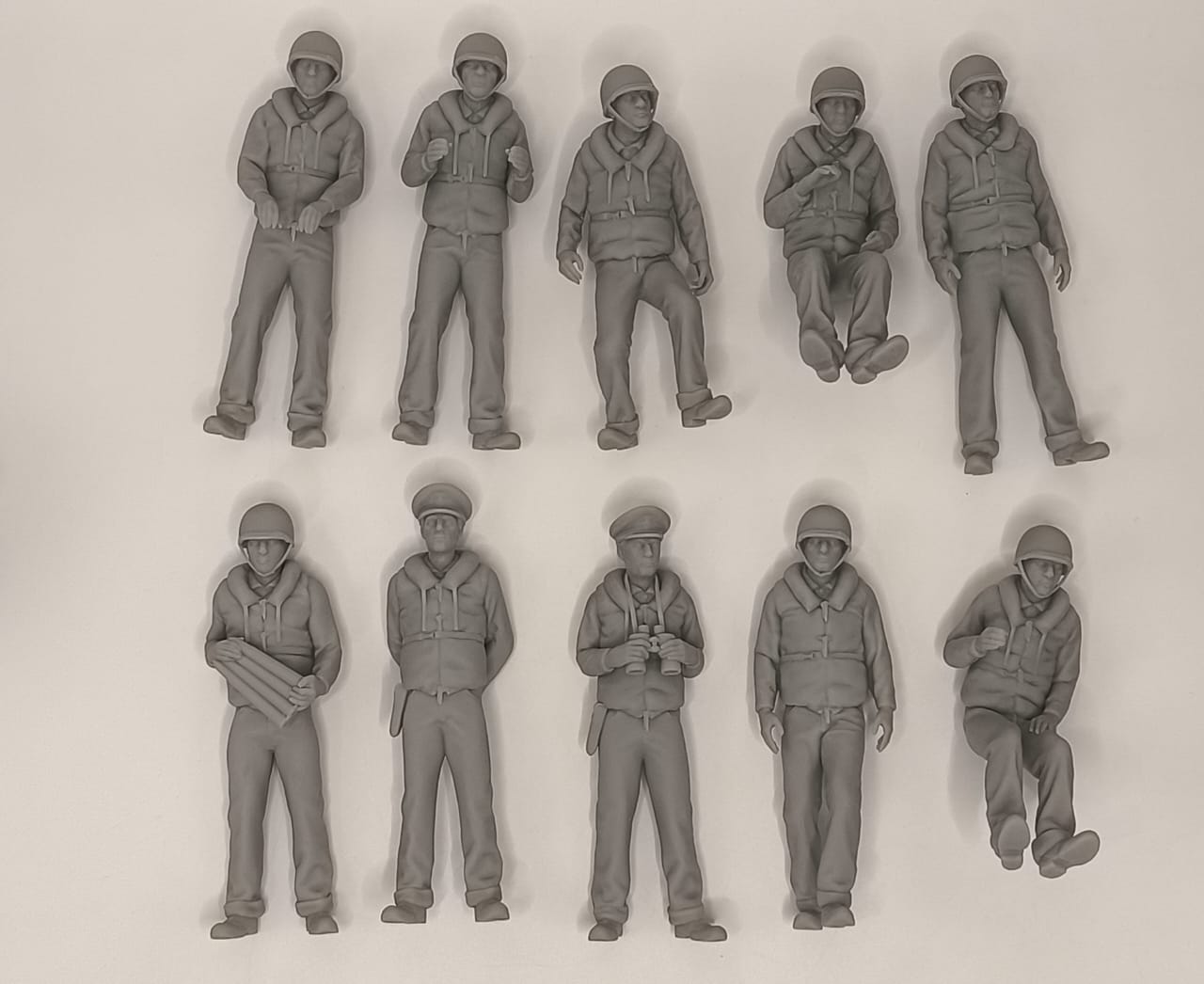 1/16 USN PT Boat 109 Crew Set (10pcs) Protosoon – alternate view