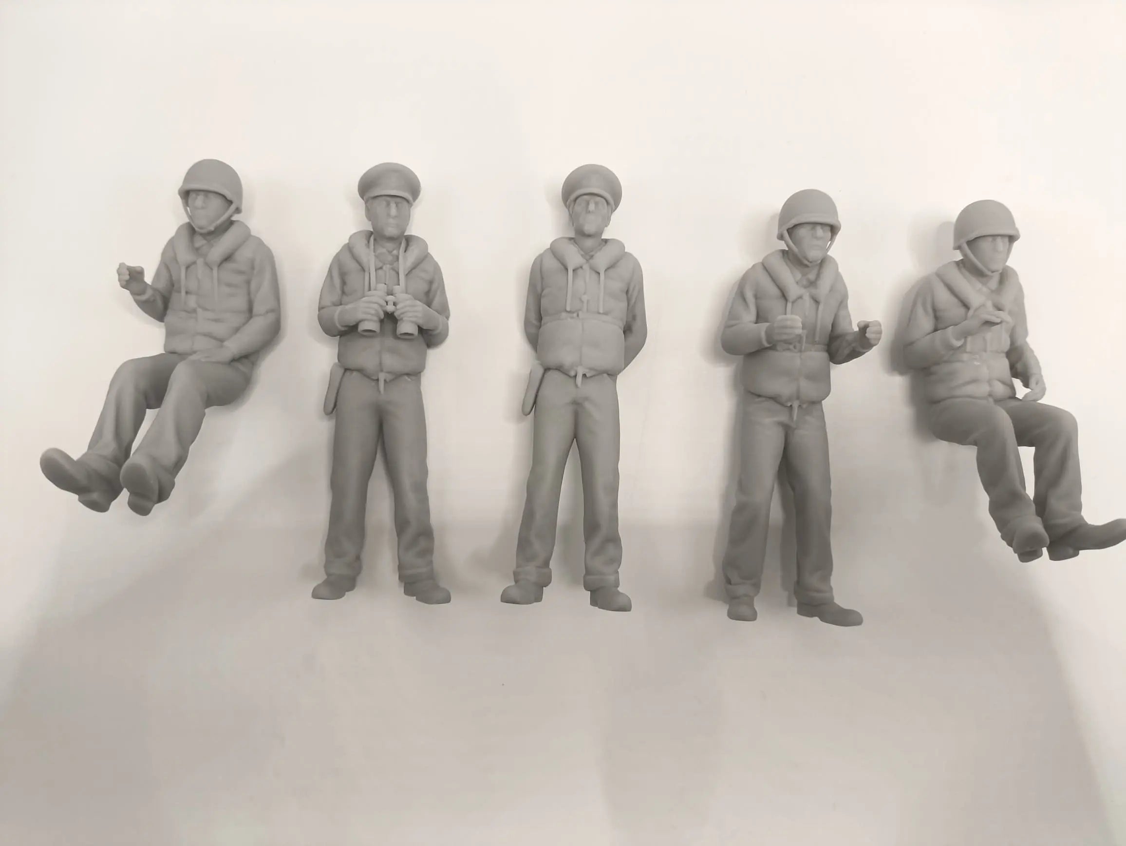 1/16 USN PT Boat 109 Crew Set (5pcs) Protosoon – alternate view