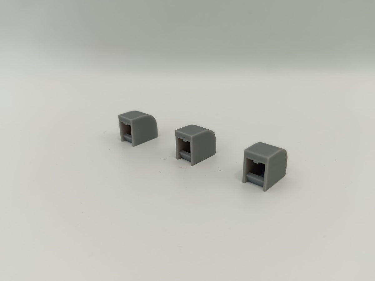 1/16 USN PT Boat 109 Deck Vents Set (3pcs) - distefan 3d print