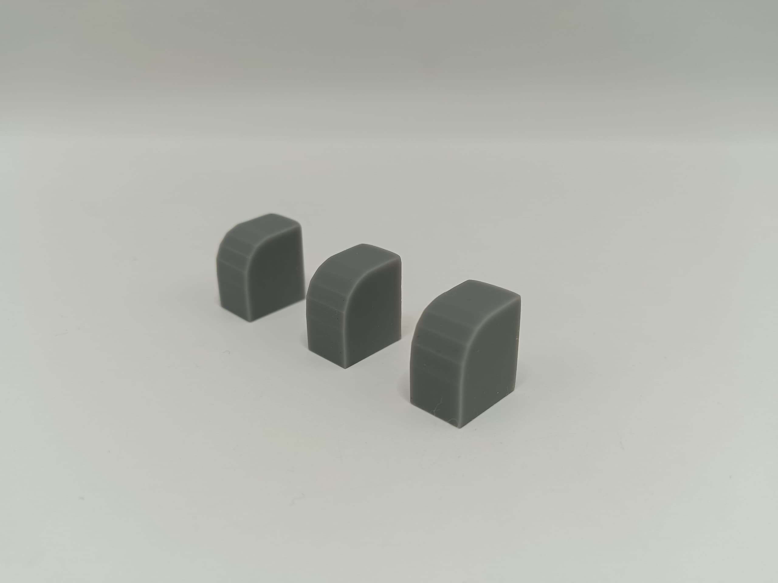 1/16 USN PT Boat 109 Deck Vents Set (3pcs) - distefan 3d print