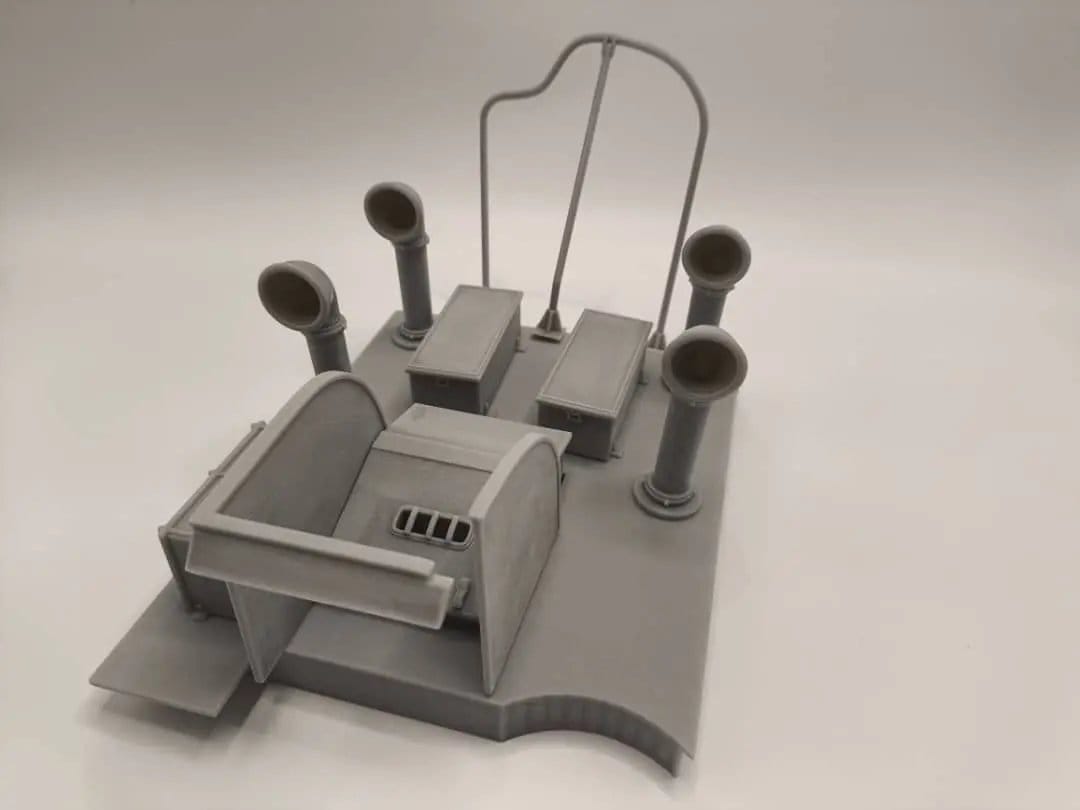 1/16 USN PT Boat 109 Engine Room Hatch Kit - distefan 3d print