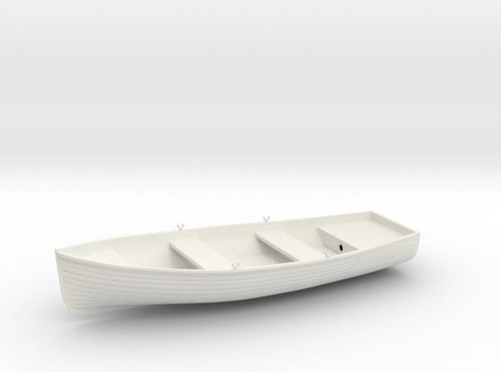 1/16 USN Wherry life raft boat - distefan 3d print