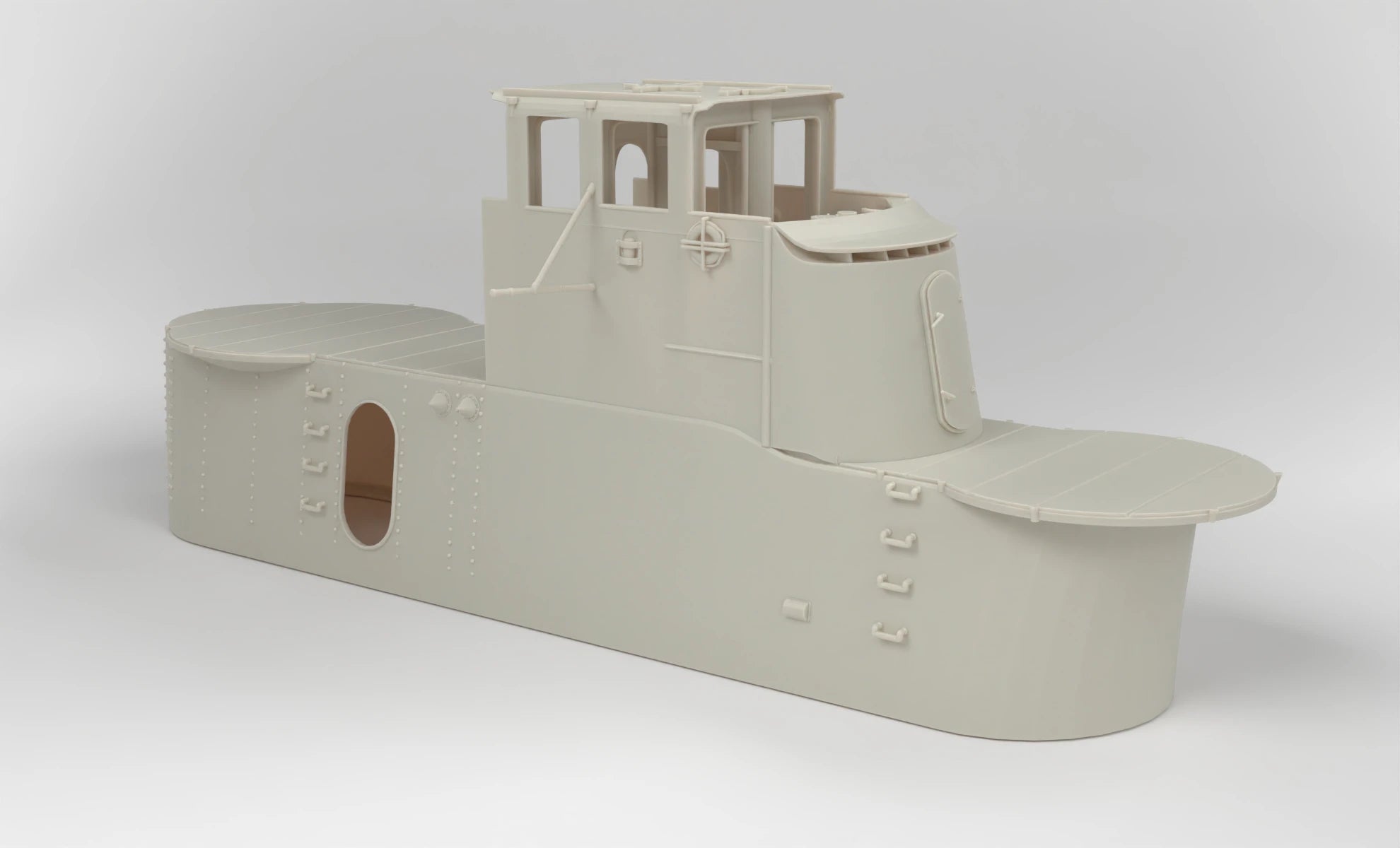 1/16 USS Gato Conning Tower 3dspro
