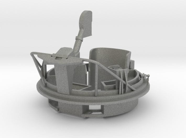 1/16 USS PCF 20mm mount for dual MG tub - distefan 3d print