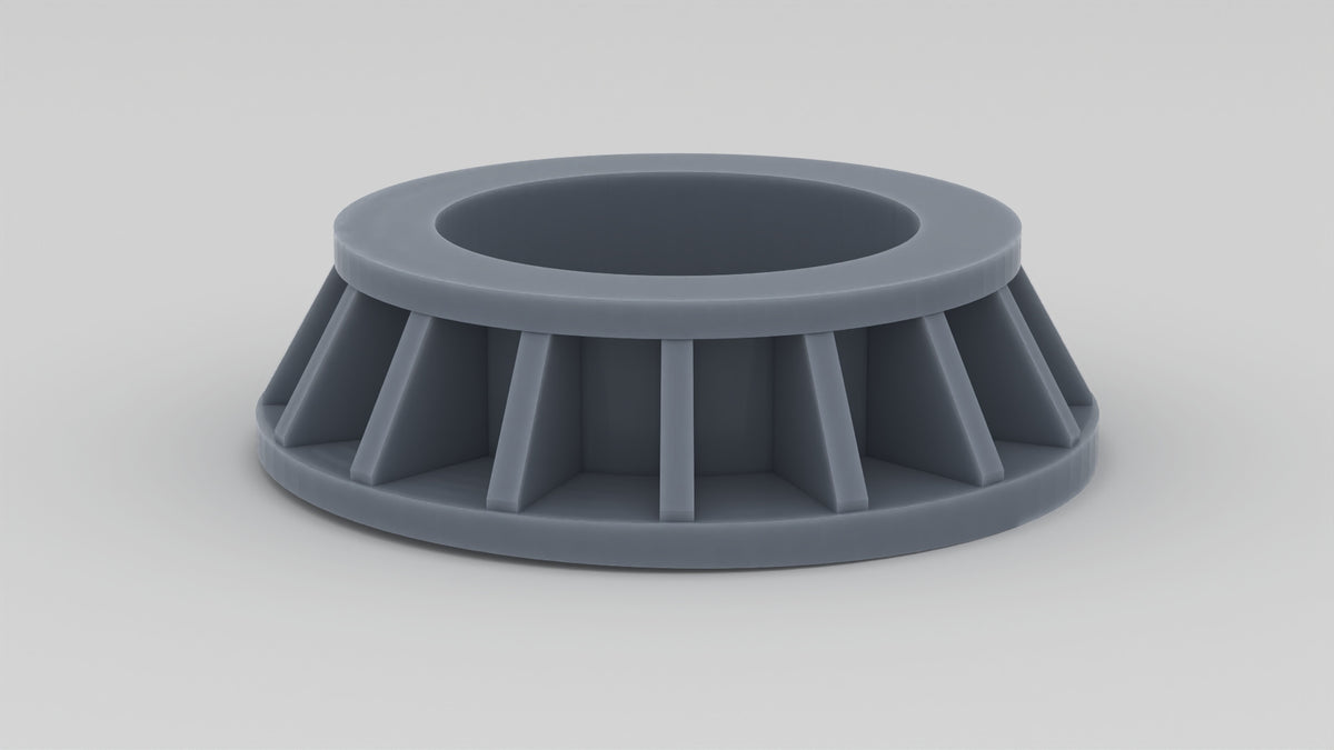 1/16 USS PCF Aft Mk.17 Mod 1 Ring Mount - distefan 3d print