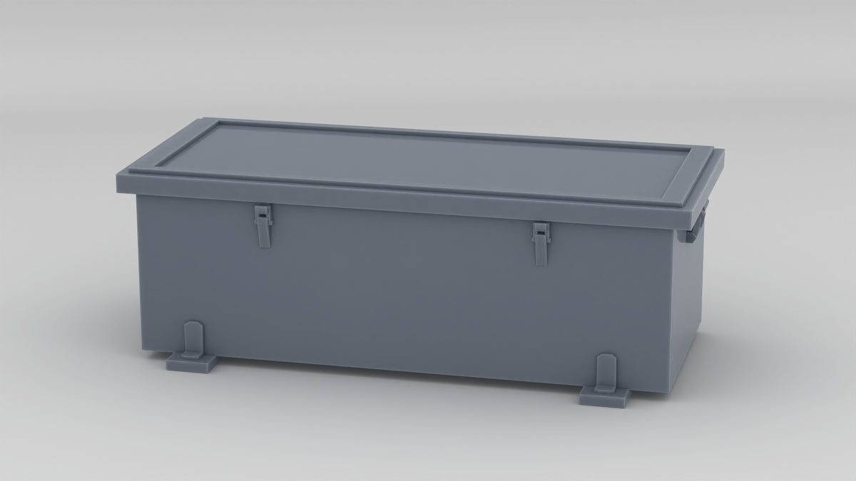 1/16 USS PCF Aft Storage Box - distefan 3d print