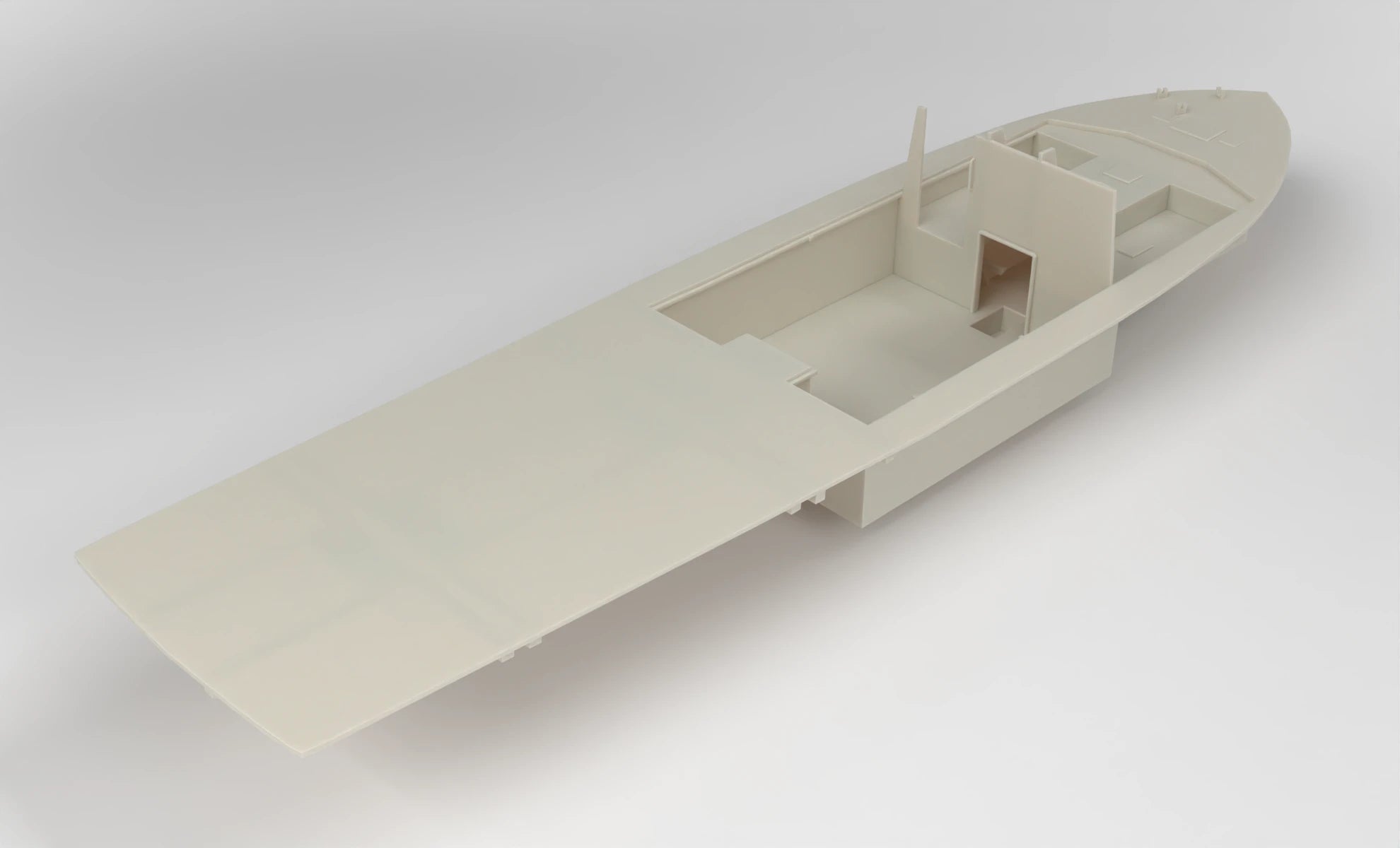 1/16 USS PCF Hull Deck 3dspro – alternate view