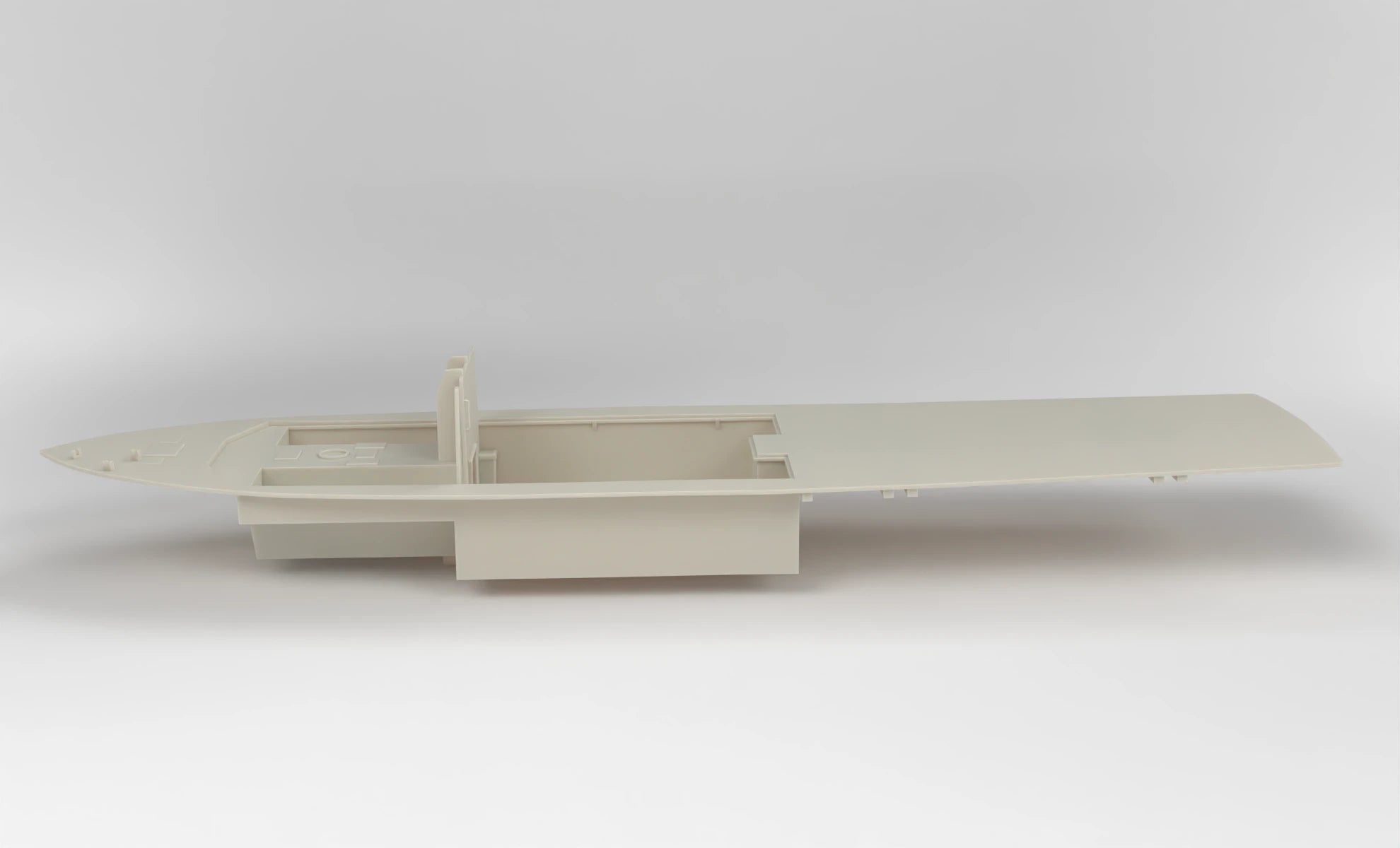 1/16 USS PCF Hull Deck 3dspro