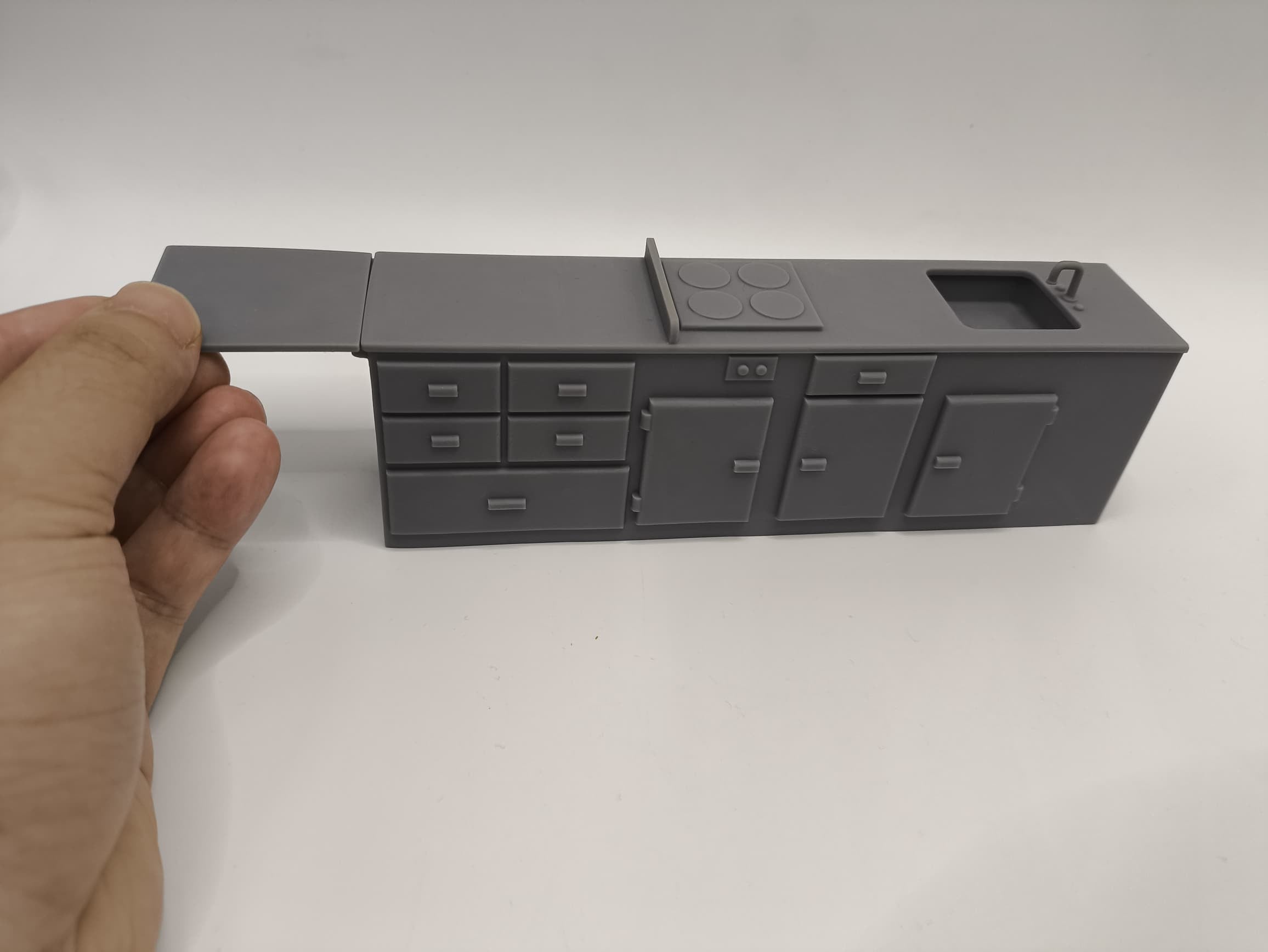 1/16 USS PCF Interior Cupboards-Sink Set Protosoon – alternate view