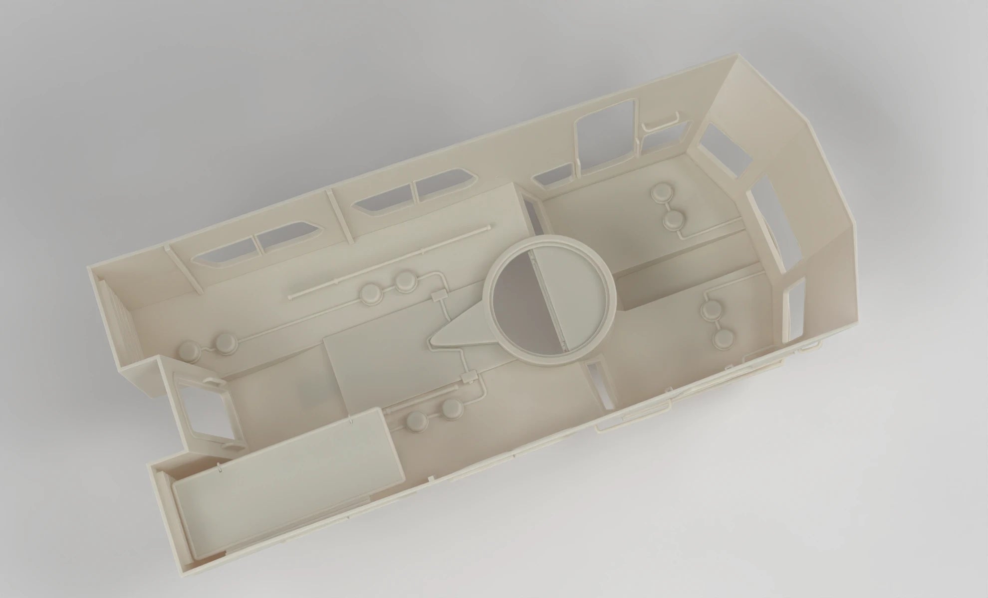 1/16 USS PCF Pilot House 3dspro