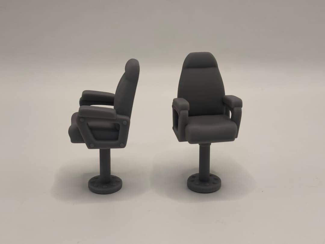 1/16 USS PCF Pilot House Chairs Set (2pcs) Protosoon