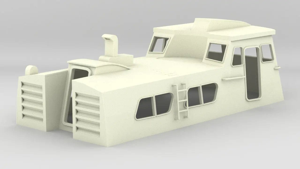 1/16 USS PCF Pilot House - distefan 3d print