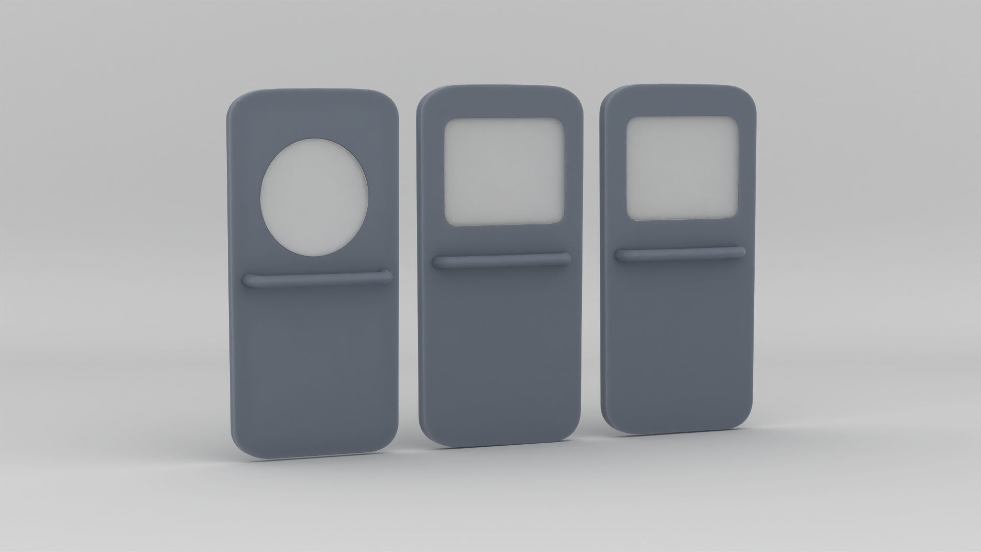 1/16 USS PCF Pilot House Doors Set (3pcs) Protosoon
