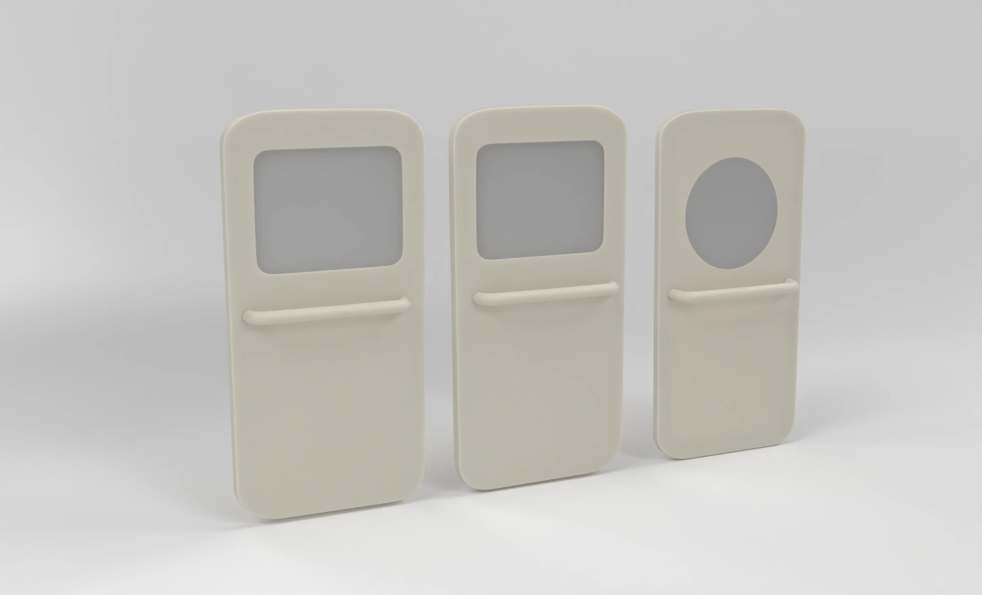 1/16 USS PCF Pilot House Doors Set (3pcs) Protosoon