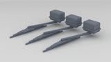 1/16 USS PCF Pilot House Wiper Set (3pcs)