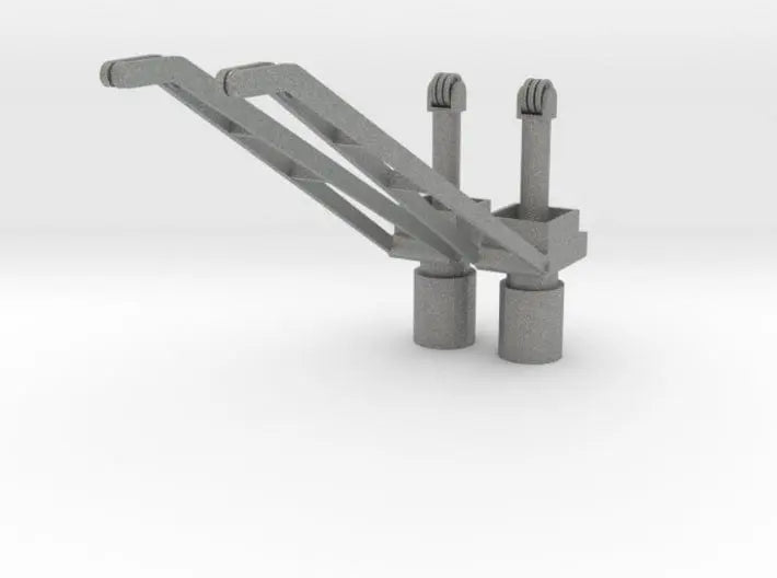 1/160 DKM H39 amidship deck 1 boat crane - distefan 3d print