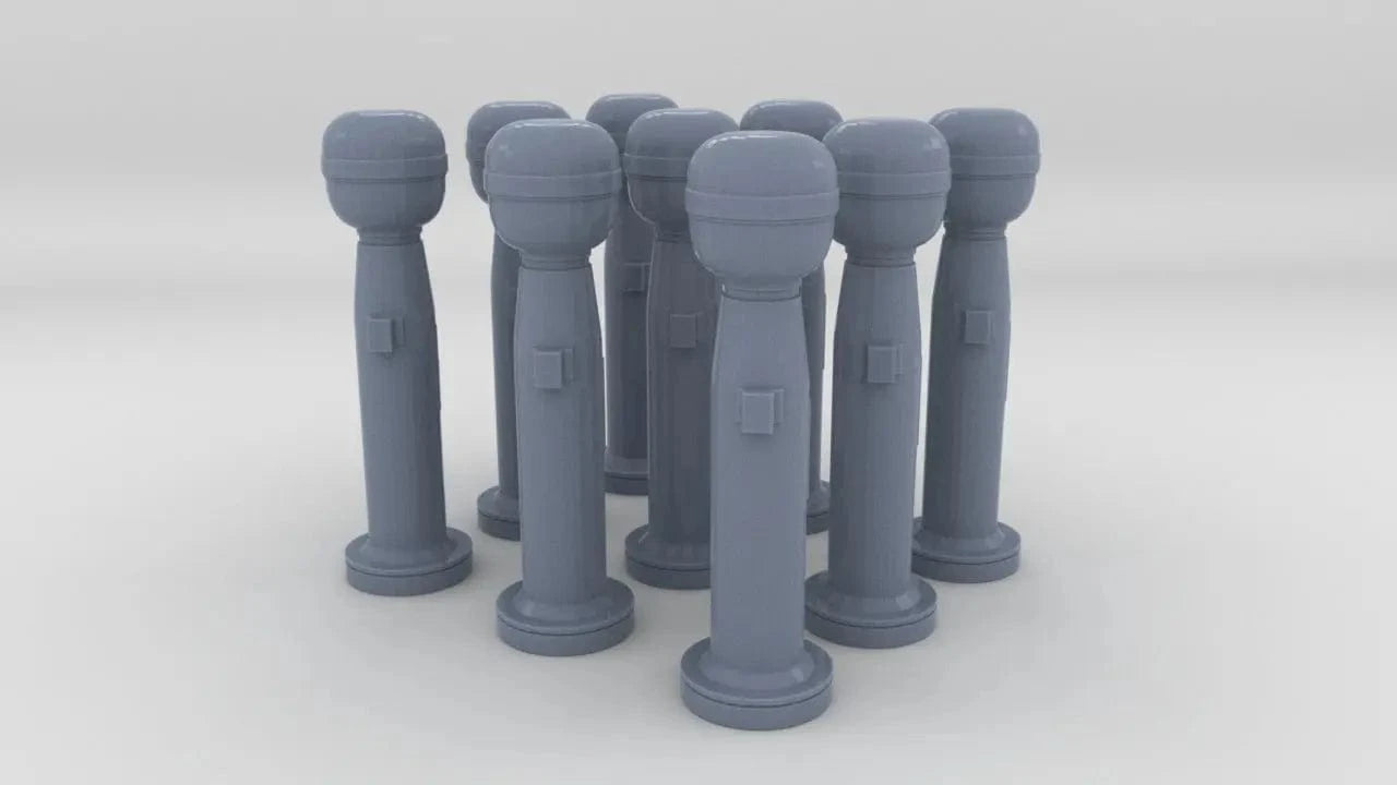 1/160 USN Pelorus Set (9pcs) - distefan 3d print