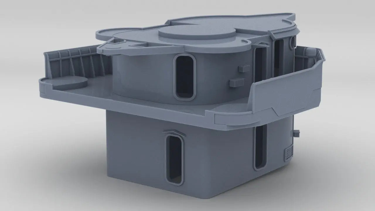 1/160 USS Fletcher Round-Bridge Resin3Dinteractive