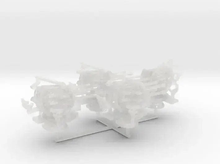 1/160 DKM 20mm MG C38 flakvierling set 4pcs - distefan 3d print