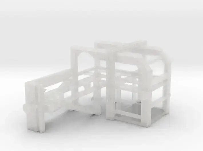 1/160 USN depth charge loader rack (starboard) - distefan 3d print