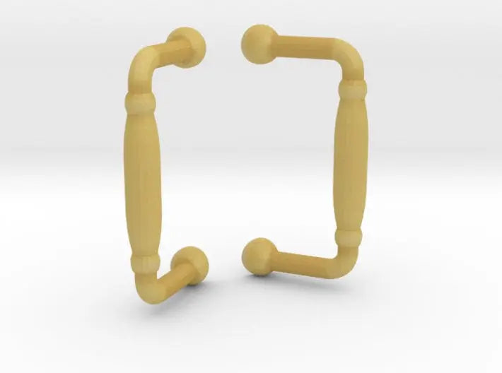 1/18 1912 Renault - Handles Body Mid Set 3d printed