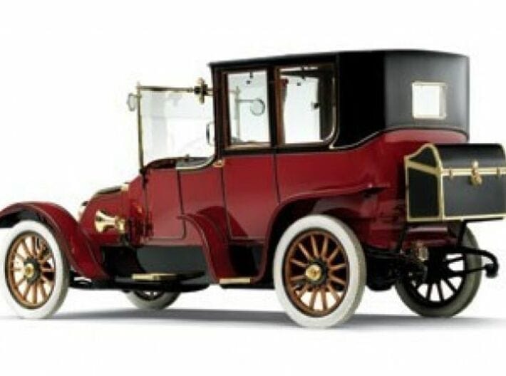 1/18 1912 Renault - Front Lights Set 3d printed