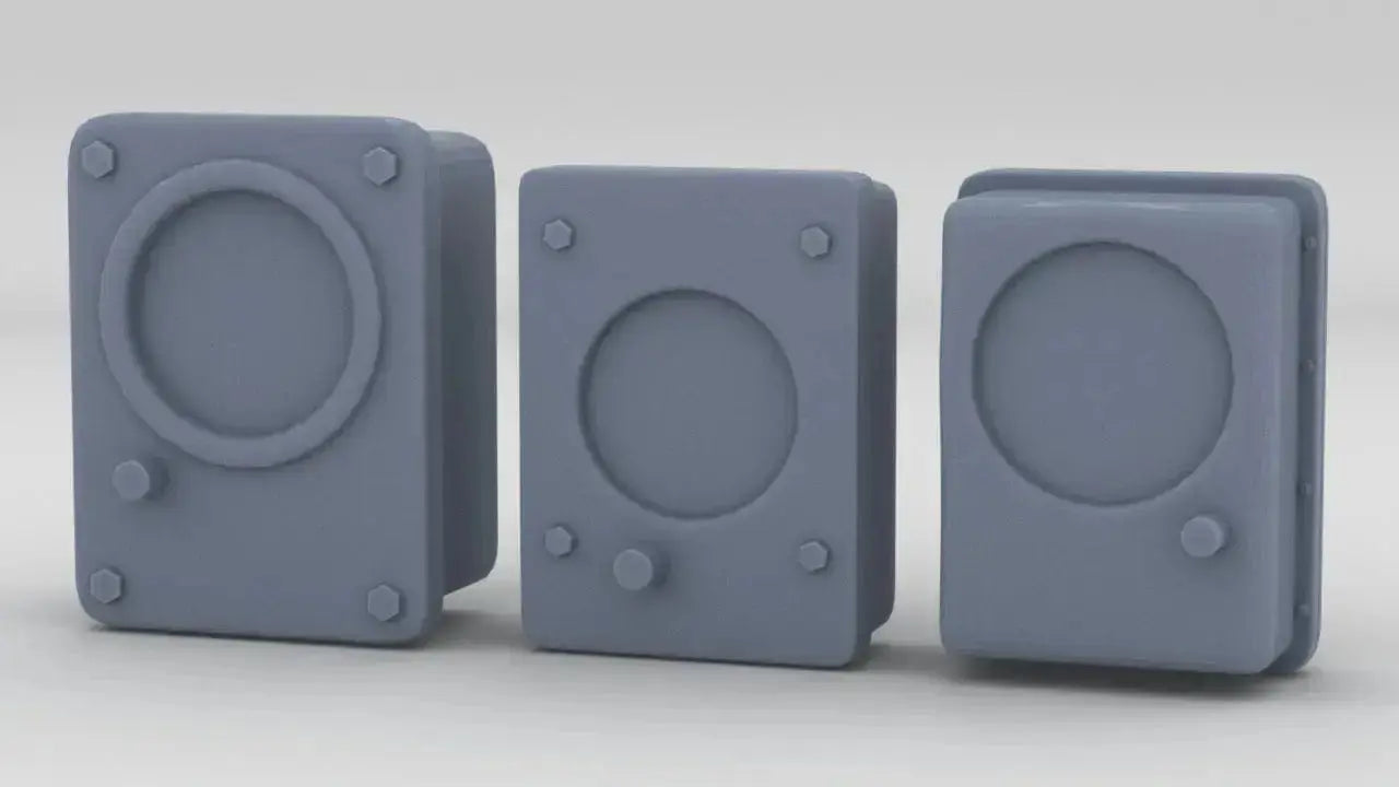 1/32 USN Gauges Set (3pcs) - distefan 3d print