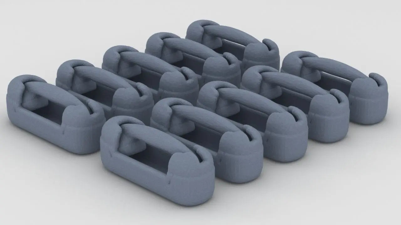 1/18 USN Phone Handset w/ Holder Set (10pcs) - distefan 3d print