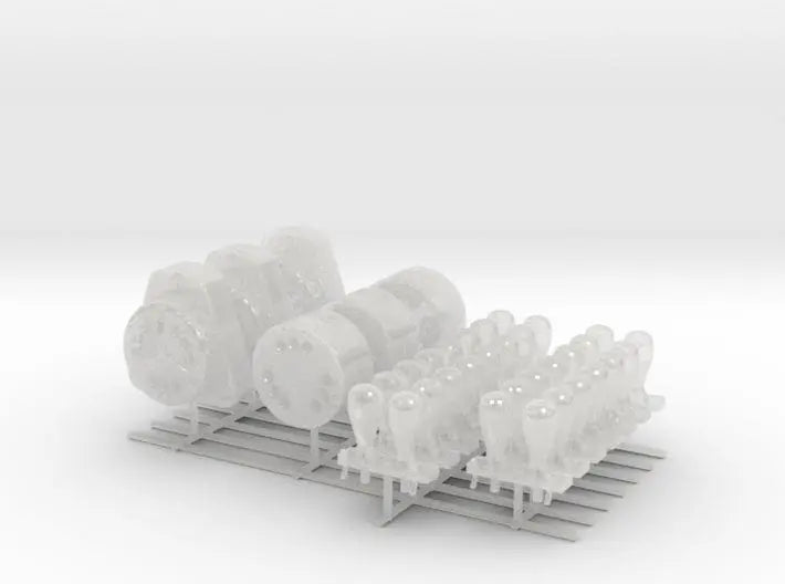 1/18 USN terminal head set 21pcs - distefan 3d print