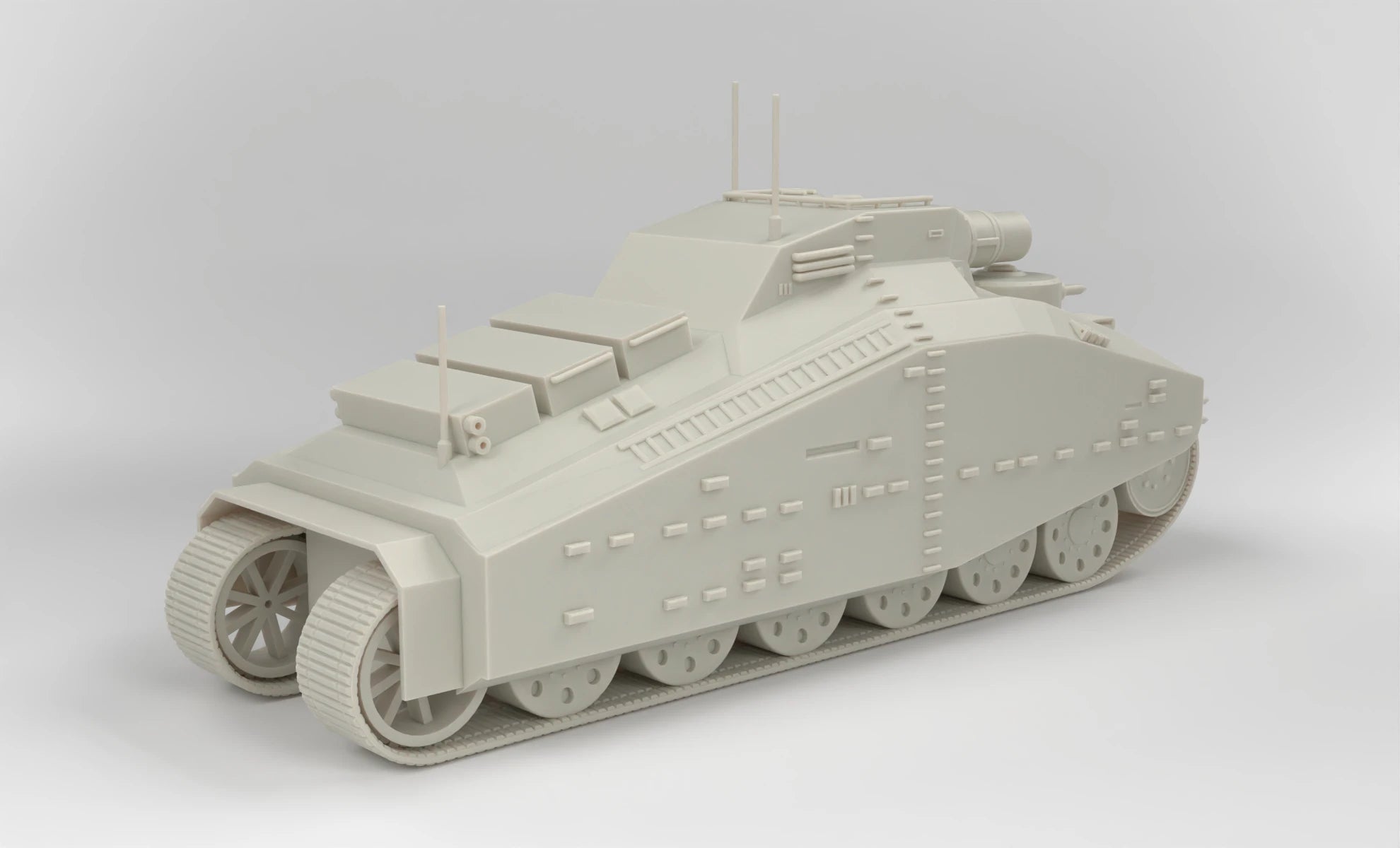 1/18 Sci-Fi Uber Tank Model Kit 3dspro