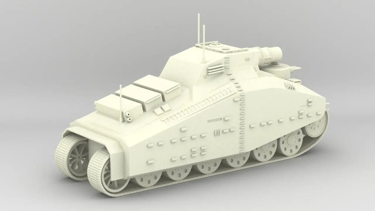 1/18 Sci-Fi Uber Tank Model Kit - distefan 3d print!