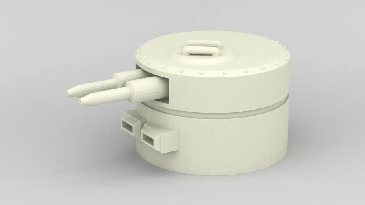 1/18 Sci-Fi Uber Tank Model Kit - distefan 3d print!