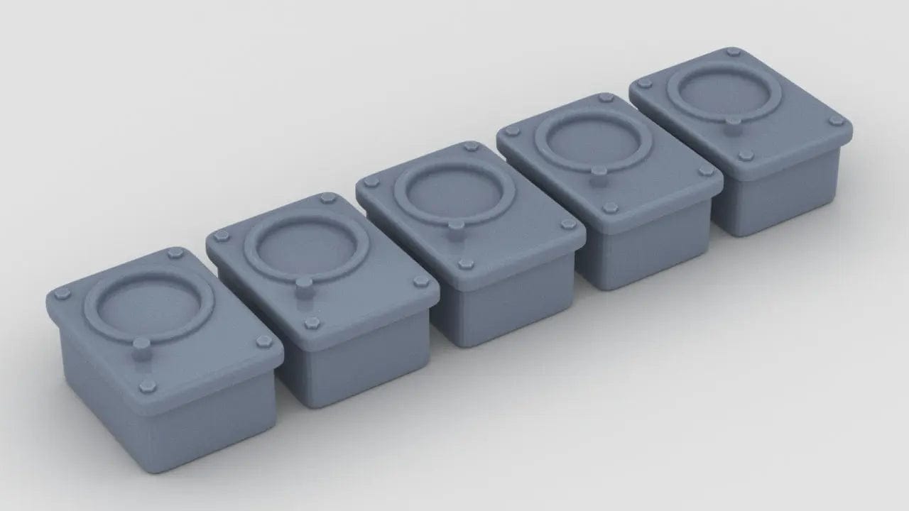 1/18 USN Gauges Mv1 Set (5pcs) - distefan 3d print