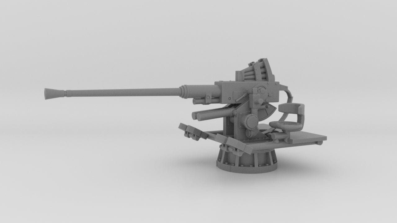 1/180 USN 40mm Single Bofors - distefan 3d print