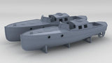1/192 DKM 9m Captain's Gig Boat Set (2pcs)