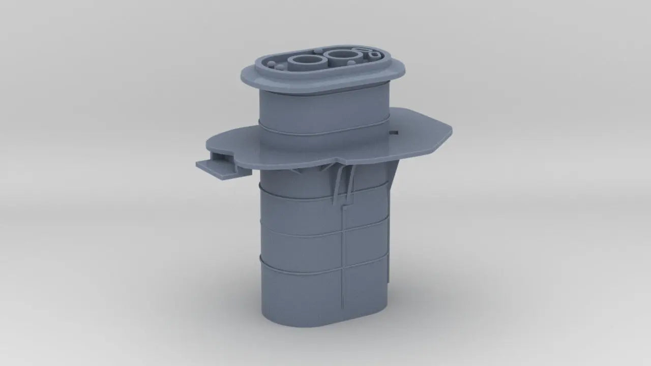 1/192 DKM Graf Spee Funnel - distefan 3d print