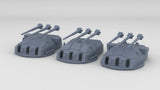 1/192 DKM Scharnhorst 28cm SK C/34 Turret Set (3pcs)