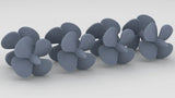1/192 US Destroyers 4-Bladed Propellers Set (8pcs)