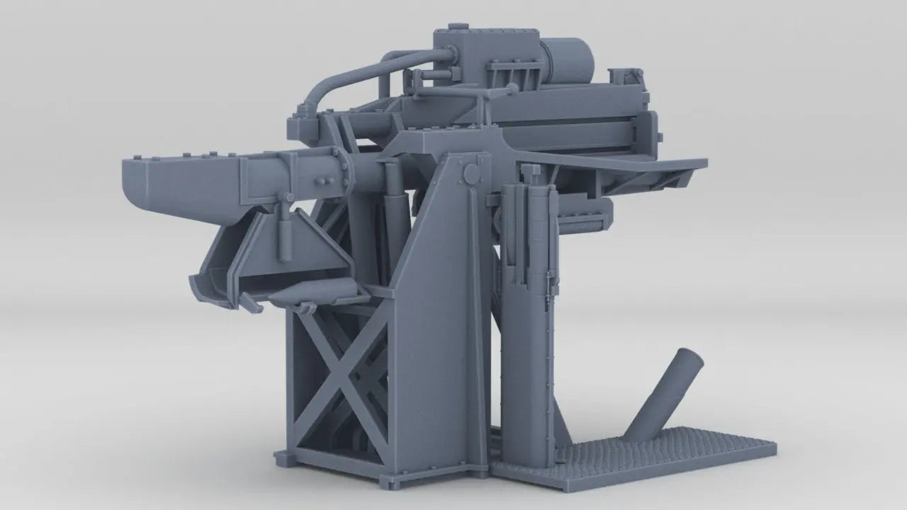 1/192 USN 5-inch Loading Machine Starboard Resin3Dinteractive