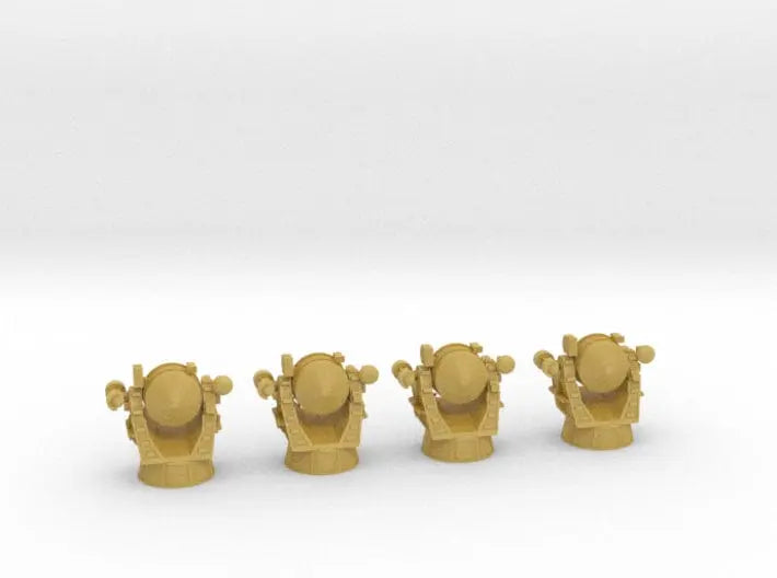 1/192 USN AN-SPG 55B set 4pcs - distefan 3d print