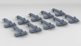 1/192 USN Paravane Set (10pcs)