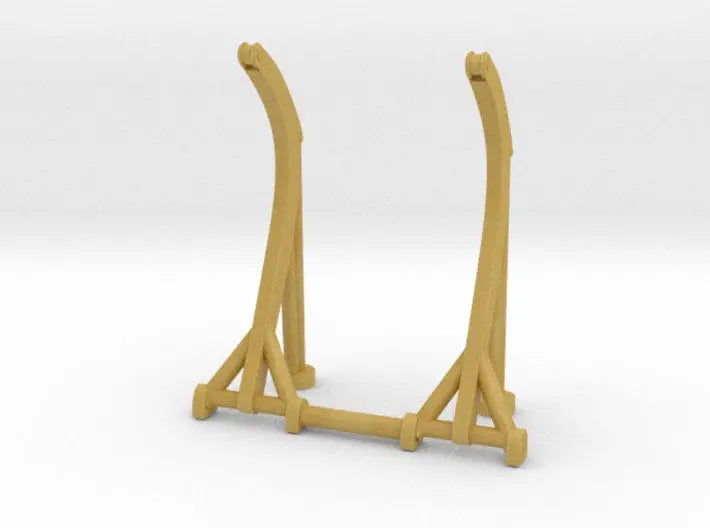 1/192 USN davits for 26-foot motor whaleboat set 2pcs